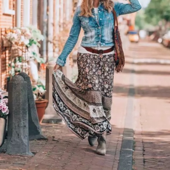 Boho Gypsy Skirt - Picture 1 of 15